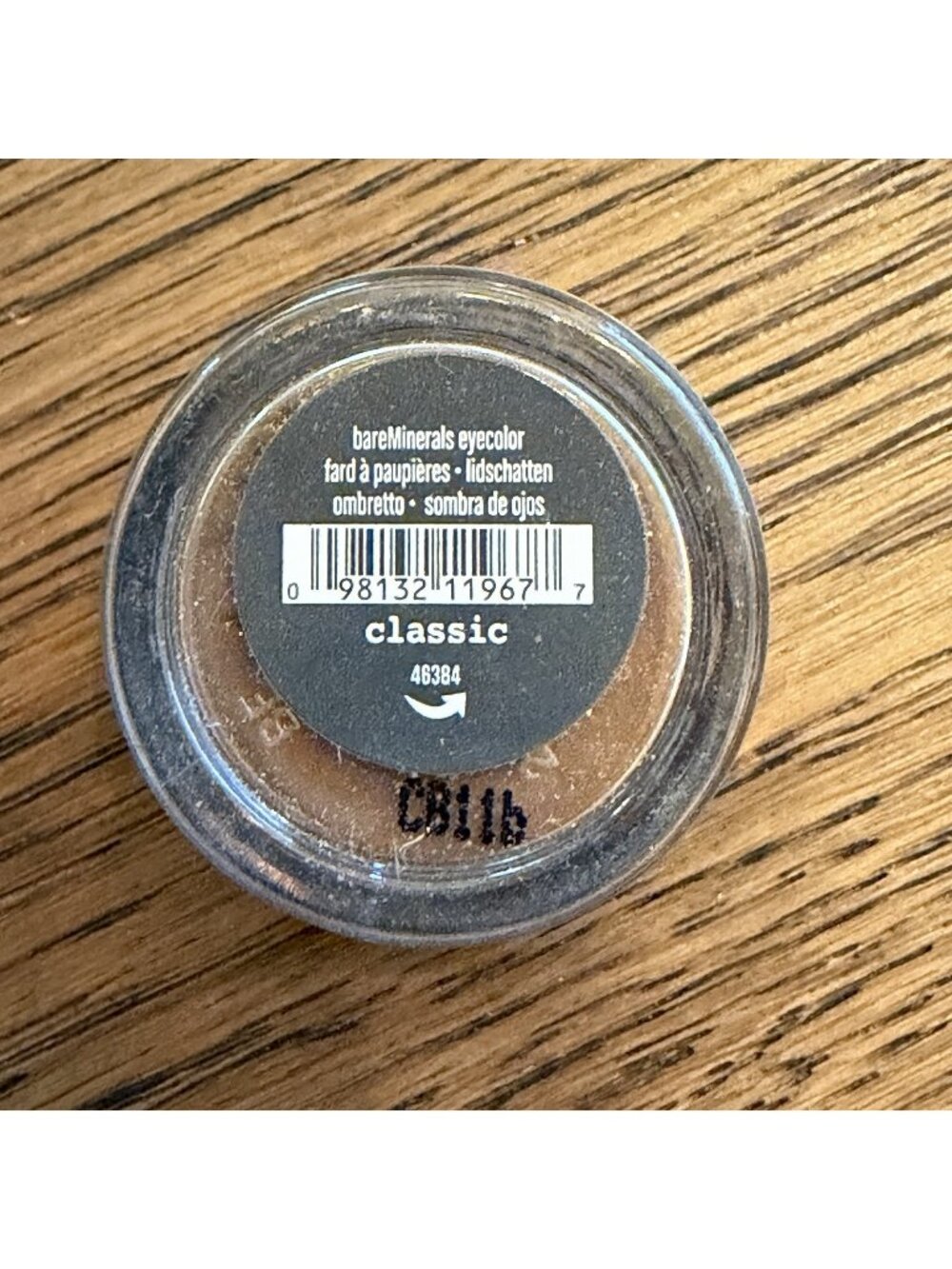 BareMinerals Classic Loose Powder Eyeshadow 0.28 g 0.01oz New Sealed Brown Eyes